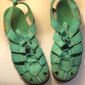 KEEN slip on sandals